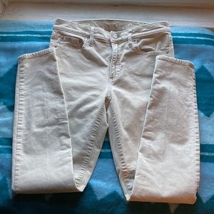 Gap woman’s modern stretch true skinny cords. Size 29 regular
